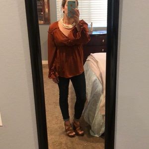 ⚡️SALE Romantic Bohemian top by Amaryllis